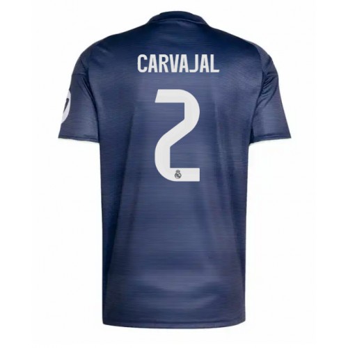 Stroje piłkarskie Real Madrid Daniel Carvajal #2 Koszulka Wyjazdowej 2025-26 Krótki Rękaw
